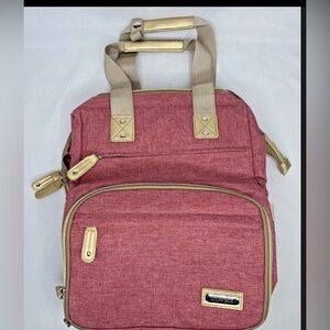 LTINVECK Knitting / Yarn/ Crochet Packpack Organize w/ USB charging Port